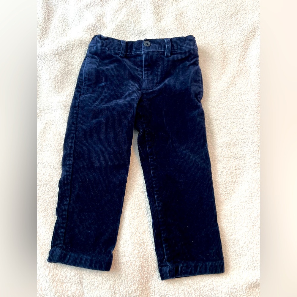 2T Ralph Lauren Polo corduroy blue pants